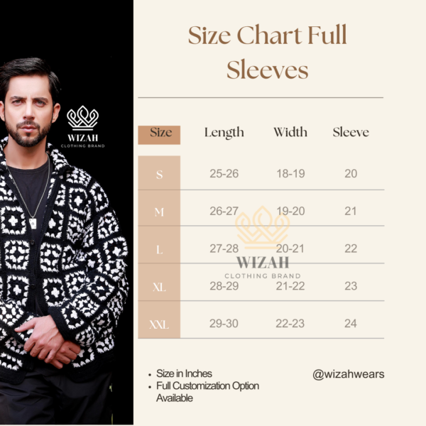 Crochet checkered linen unisex shirt - Image 4